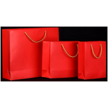 Customized Joyful Paper Gift Bag, Medium Size Garment Paper Bag